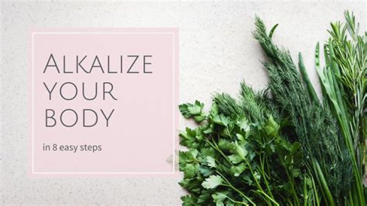 What does it mean to Alkalize your body?