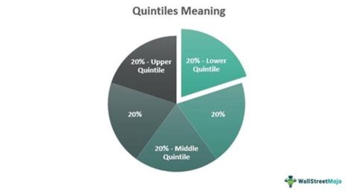 What does it mean to be in 5th quintile?