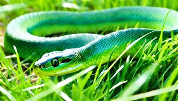 What does it mean to dream of a green snake?