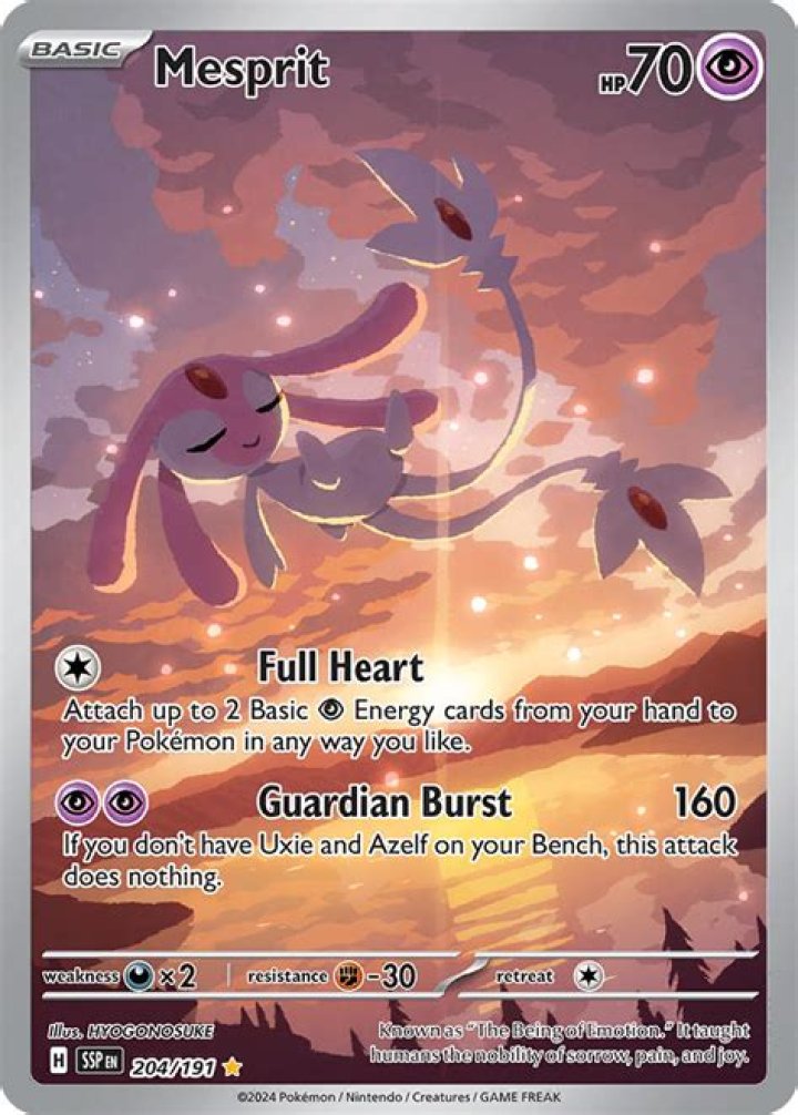 What does Mesprit evolve into?