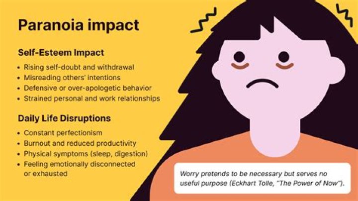 What does paranoid ideation mean?