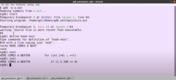 What does print do in GDB?