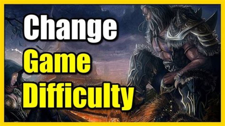 What does raising the difficulty in Diablo do?