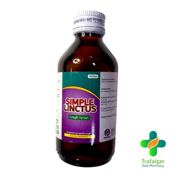 What does simple Linctus contain?