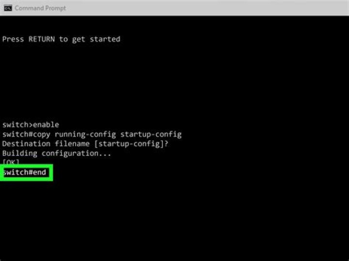 What does the command Switchport do?