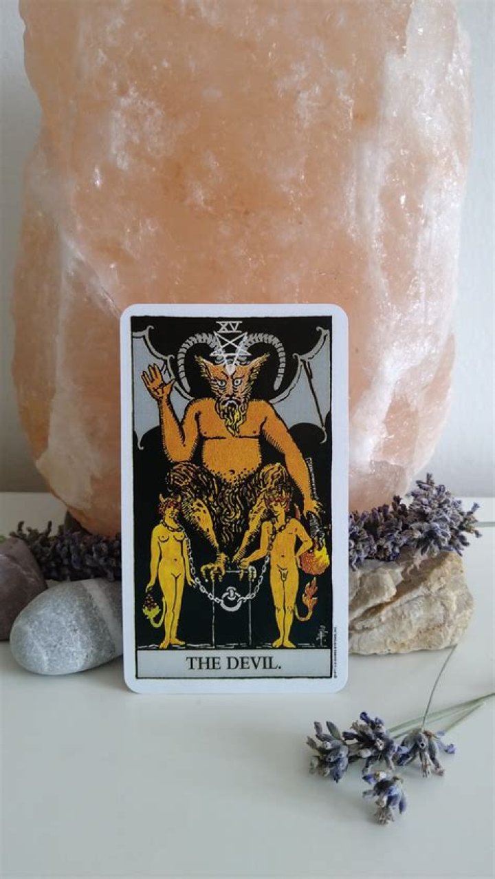 What does The Devil card mean in tarot cards?