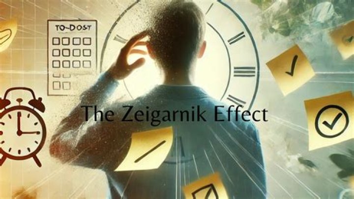 What does the Zeigarnik effect?