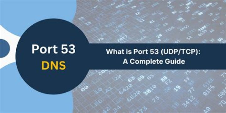 What does UDP port 53 do?