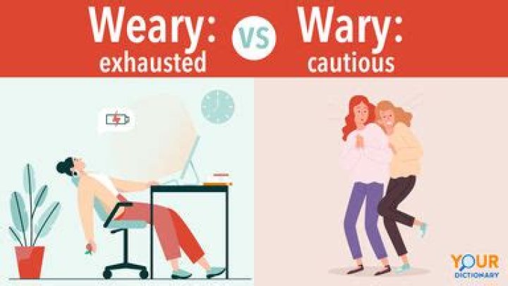 What does wearied out mean?