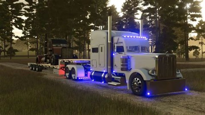 What engine is in a Peterbilt 359?