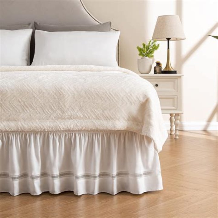 What fabric is used for bedskirt?