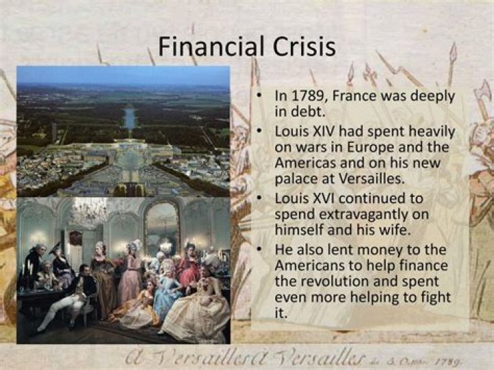 What factors contributed to the French financial crisis prior to the revolution?