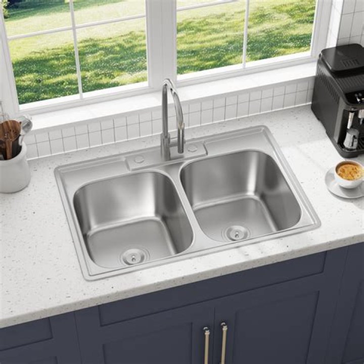 What finish is best for stainless steel sink?