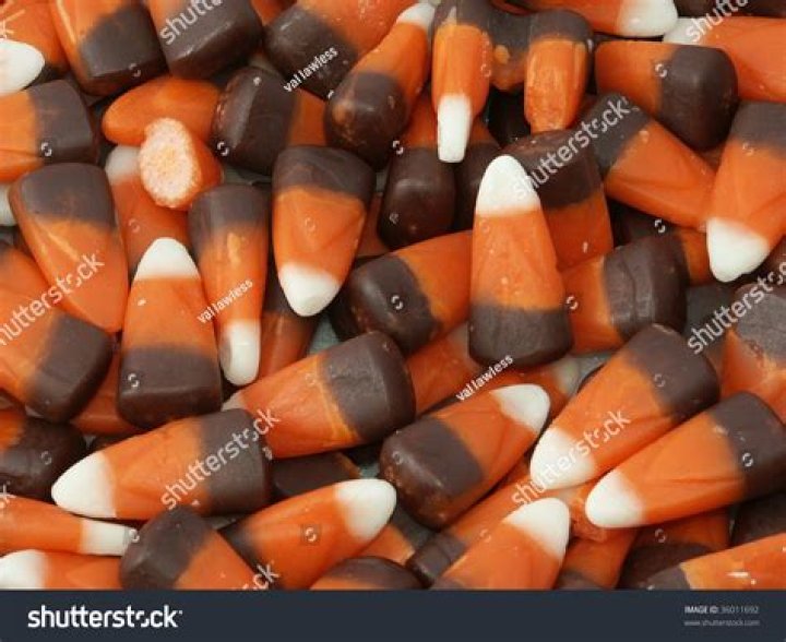 What flavor is brown candy corn?