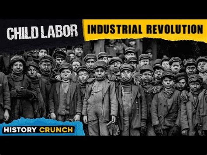 What food did the children eat in the Industrial Revolution?