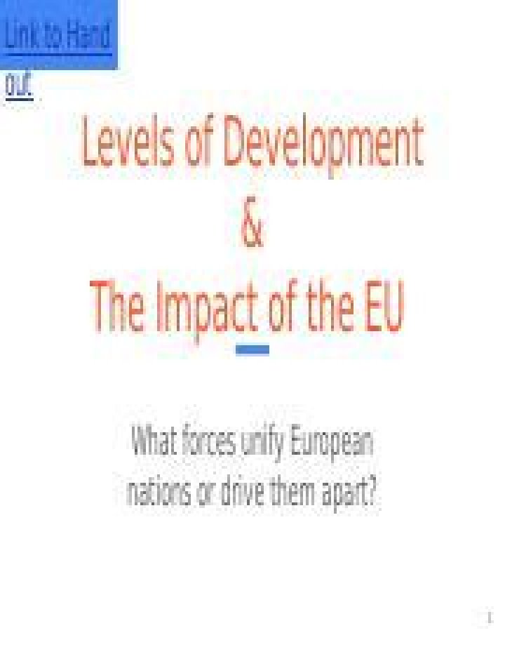 What forces unify European nations or drive them apart?