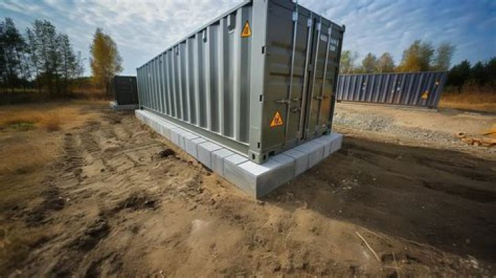 What foundations do you need for a shipping container?