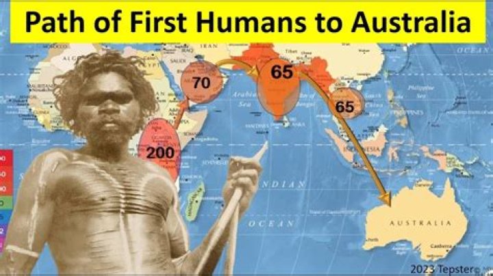 What group of people were native to Australia before colonization?