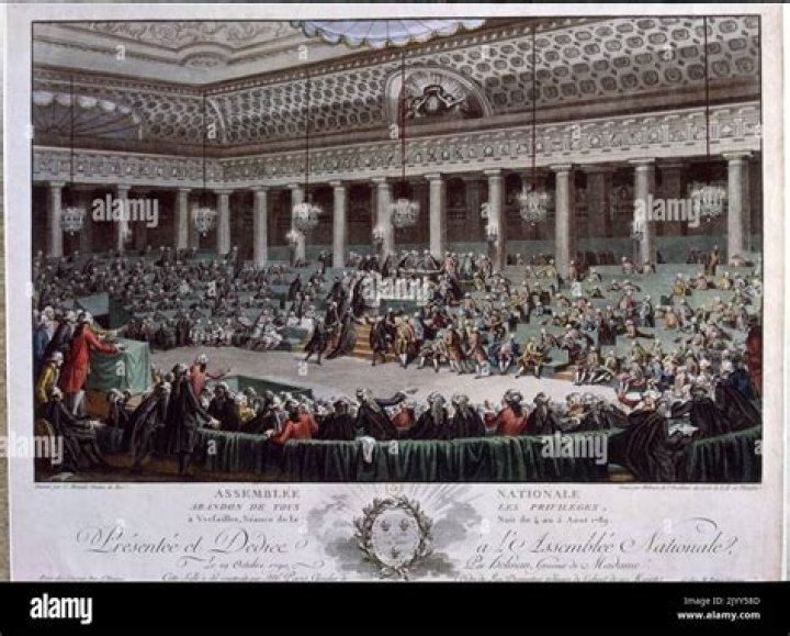 What happened at the National Assembly in August of 1789?