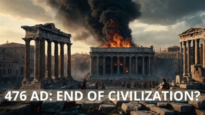 What happened in the 476 AD?