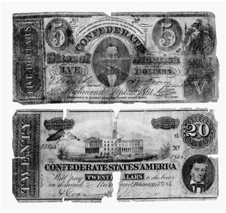 What happened to the Confederate economy?
