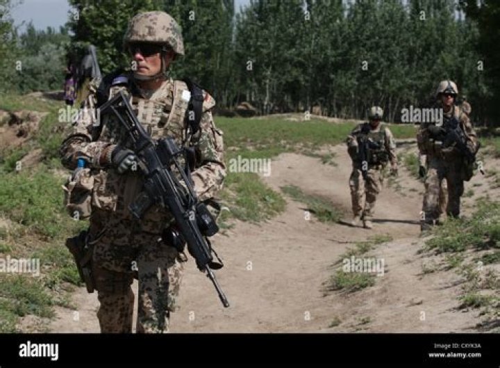 What happened to the German Bundeswehr in Afghanistan?