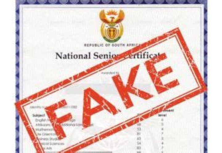 What happens if you fake a certificate?