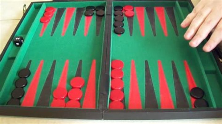 What happens if you roll doubles in backgammon?