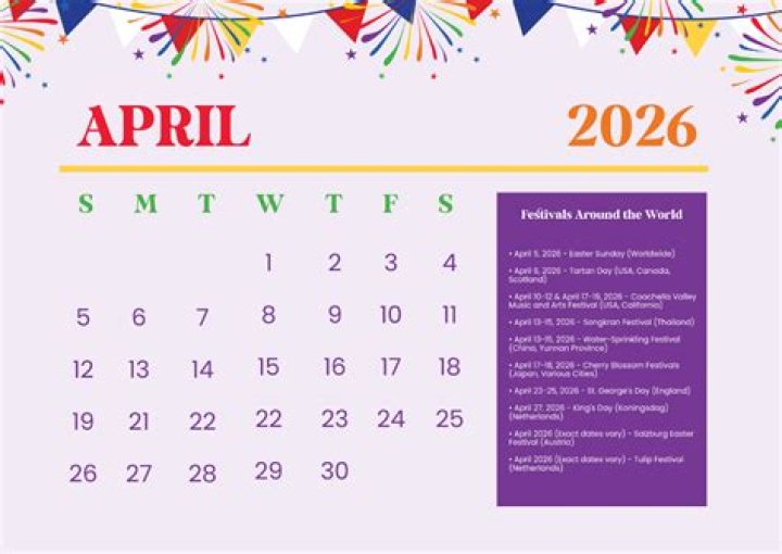 What holiday is on April 18th?