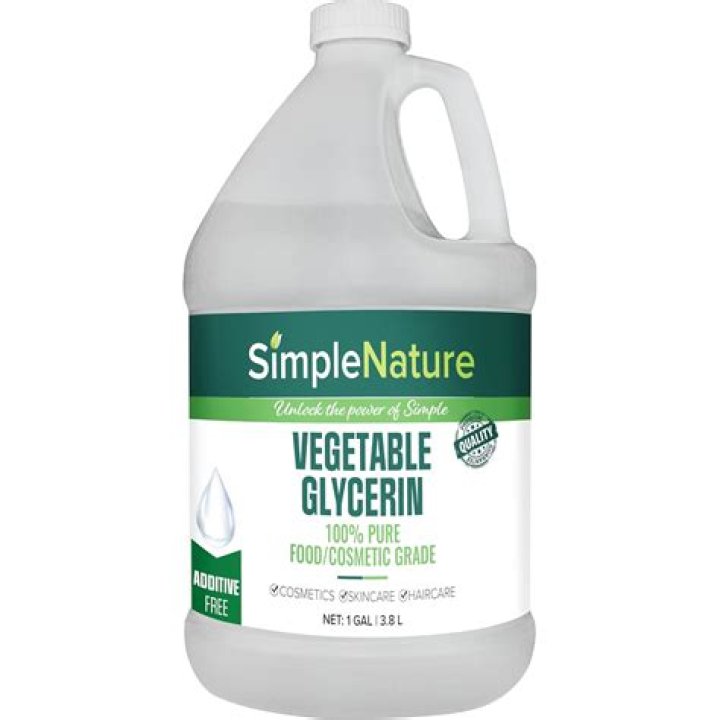 What is 100% vegetable glycerin used for?