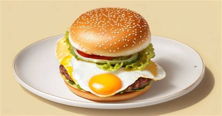 What is a burger with egg on top called?