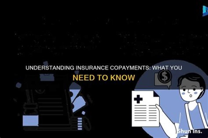 What is a copayment in insurance?