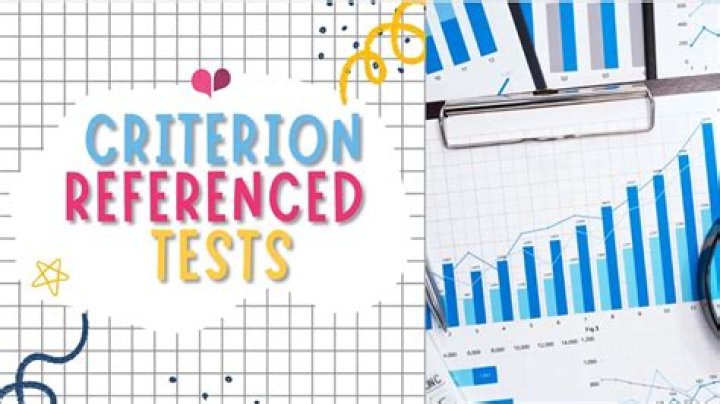 What is a criterion referenced standard?