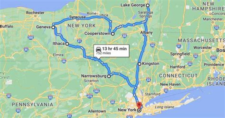 What is a good road trip from NYC?