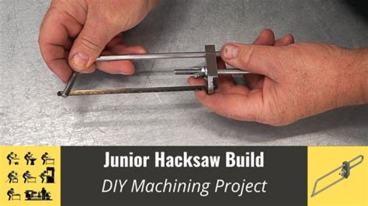 What is a junior hacksaw made from?