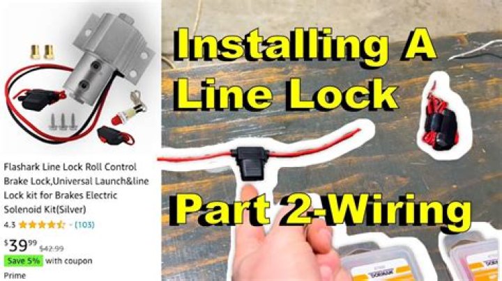 What is a line lock switch?