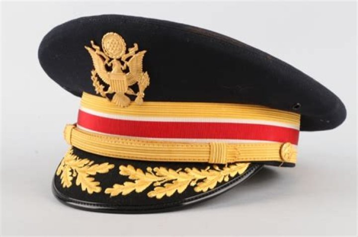 What is a military dress cap called?