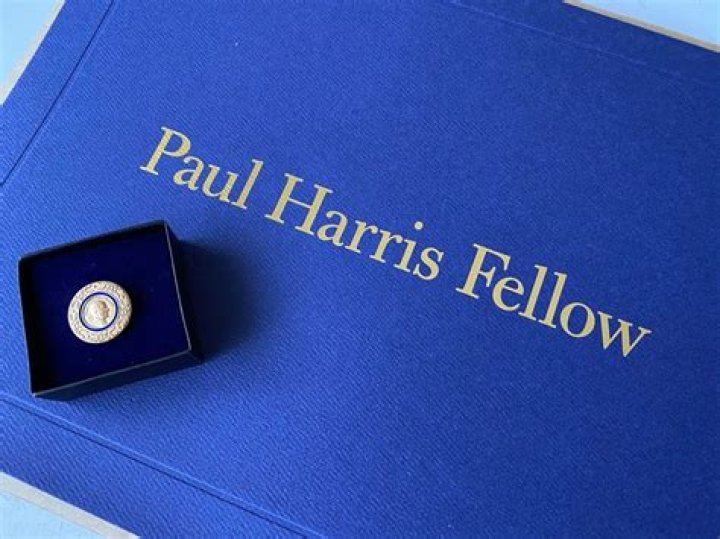 What is a Paul Harris Fellow Award?