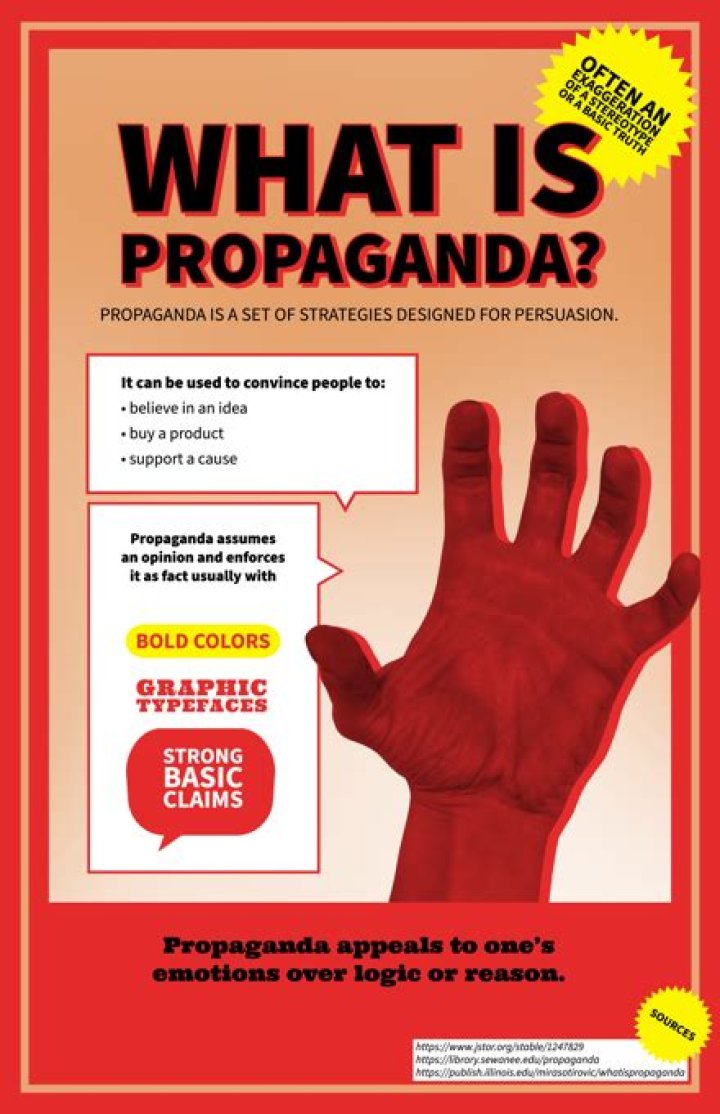 What is a repetition propaganda?