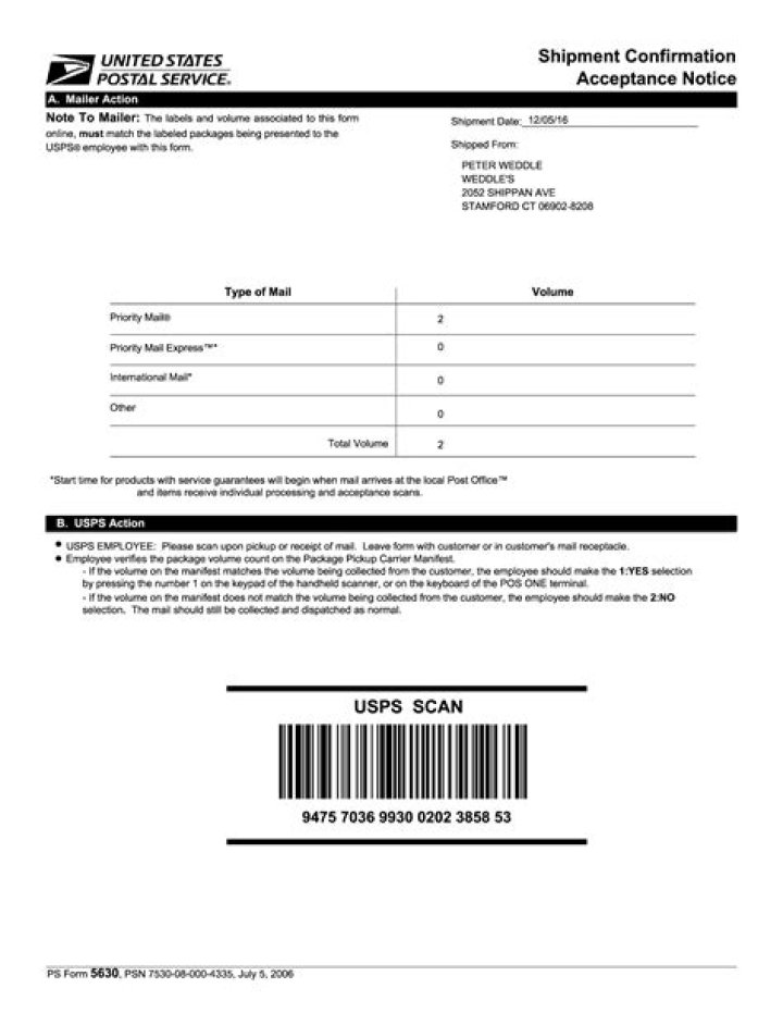 What is a Shipment Confirmation Acceptance Notice?