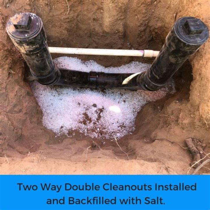 What is a two-way cleanout?