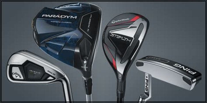 What is a typical golf club set?