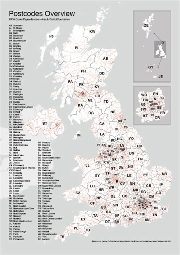What is a valid postcode in UK?