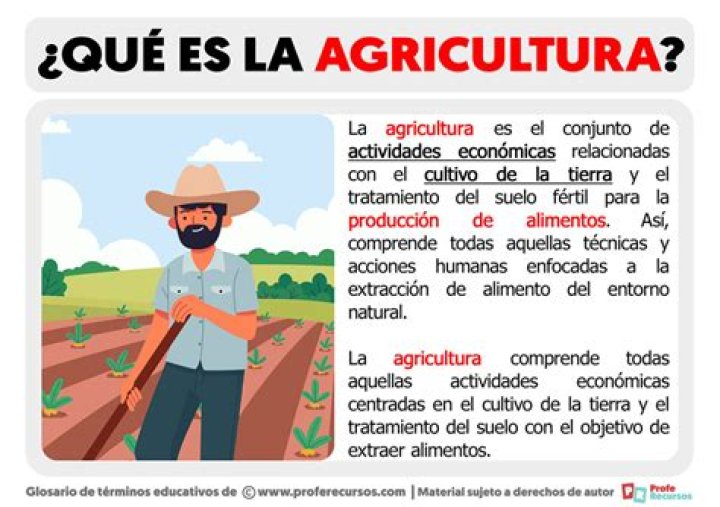 What is Agricultura?