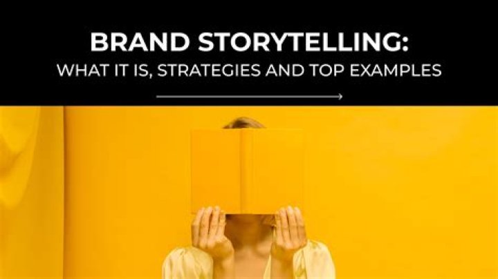 What is an example of brand storytelling?