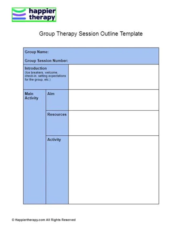 What is an example of group therapy?
