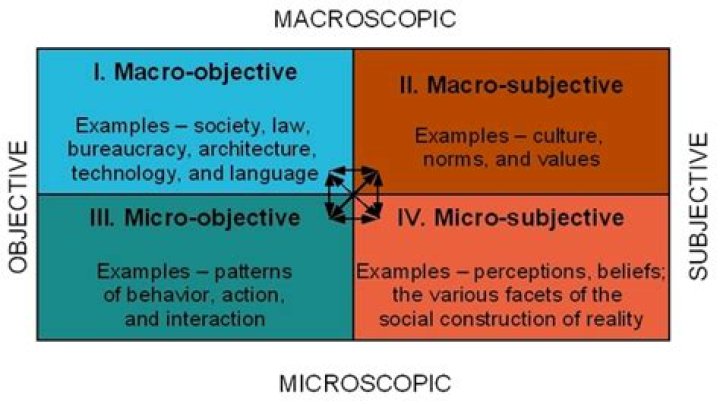 What is an example of micro-level sociology?