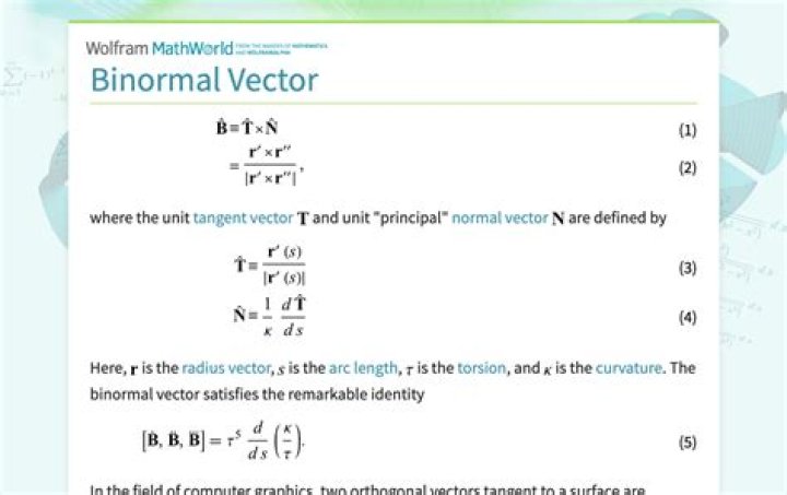 What is binomial vector?