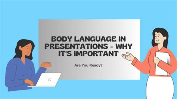 What is body language in presentation skills?