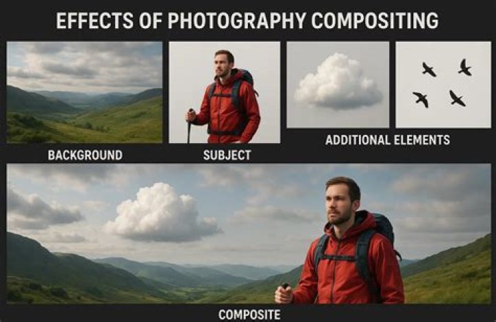 What is compositing in photo editing?